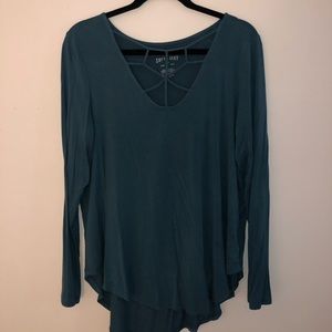 Soft blue long sleeve
